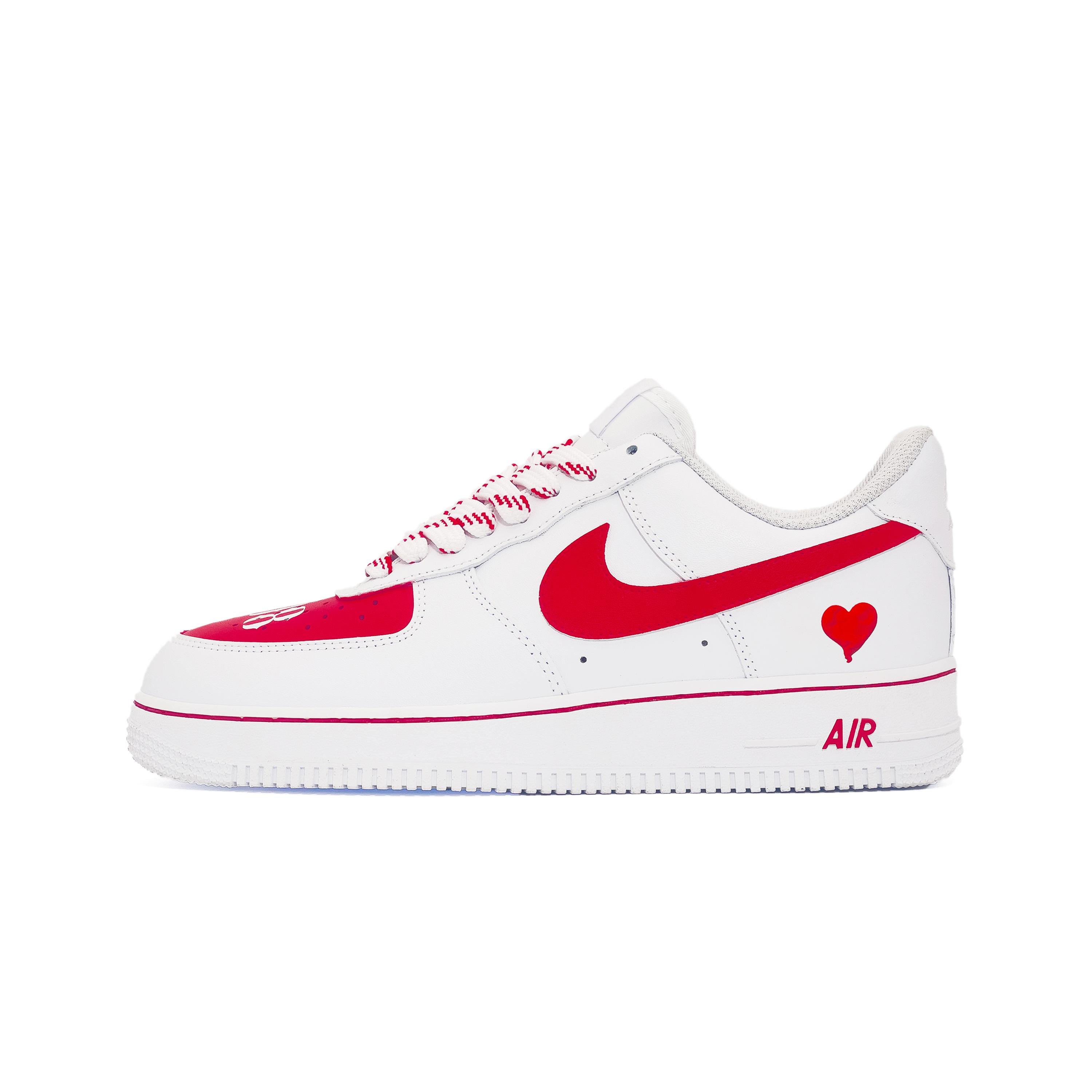 Nike Air Force 1 808 Low top Skateboard Shoes Unisex White Red CW2288-111(Team519-808) 38
Nike Air Force 1 808 Low top Skateboard Shoes Unisex White Red CW2288-111(Team519-808) 38
