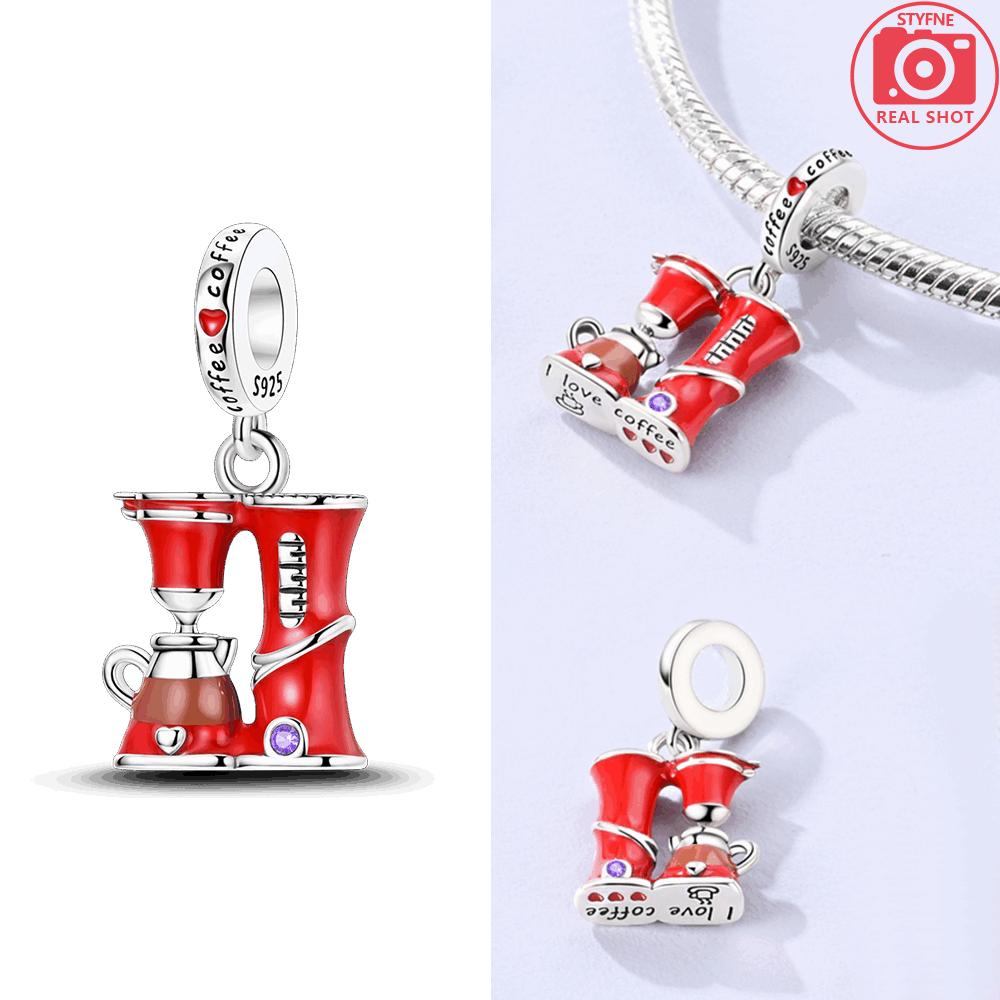 Red Coffee Machine Pendants Copper Original Beads Fit Original Charms Bracelet Beads Jewelry Gifts For Women
Red Coffee Machine Pendants Copper Original Beads Fit Original Charms Bracelet Beads Jewelry Gifts For Women