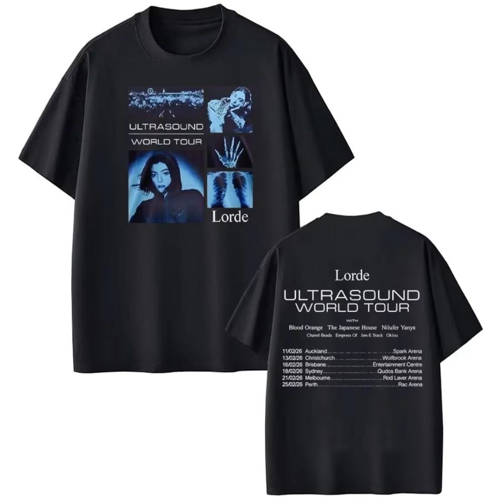 Lorde Ultrasound World Tour 2026 Merch T-Shirt Women Men Aesthetics Casual Short Sleeve Tees Hip Hop Retro High-quality T-shi... S разноцветный
Lorde Ultrasound World Tour 2026 Merch T-Shirt Women Men Aesthetics Casual Short Sleeve Tees Hip Hop Retro High-quality T-shi... S разноцветный