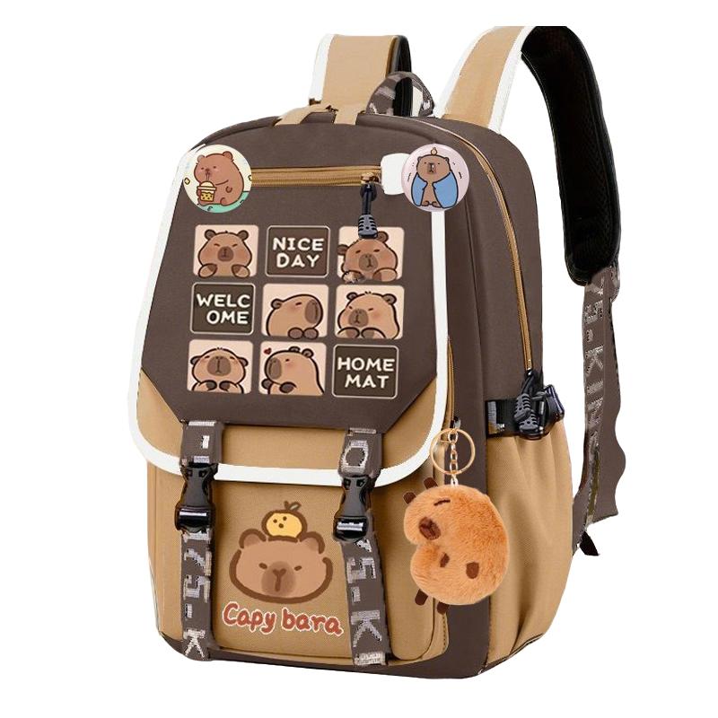 Новый школьный рюкзак Капибара для учеников 1-6 классов Большой вместимости Легкий Износостойкий Многофункциональный Рюкзак с защитой спины L
Новый школьный рюкзак Капибара для учеников 1-6 классов Большой вместимости Легкий Износостойкий Многофункциональный Рюкзак с защитой спины L