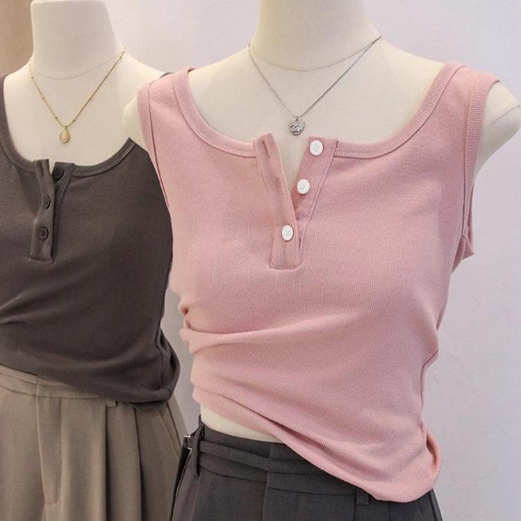 Pure Cotton Women s Slimming Sleeveless Tank Top - Chic 2024 Summer Innerwear to Cover Underarm Flaws M
Pure Cotton Women s Slimming Sleeveless Tank Top - Chic 2024 Summer Innerwear to Cover Underarm Flaws M