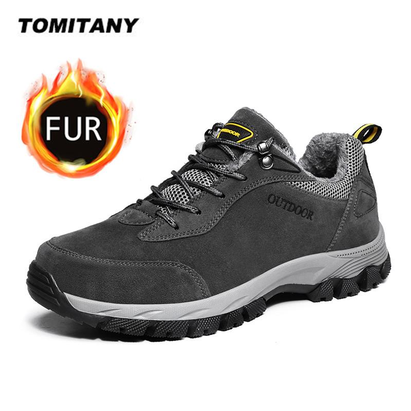 Winter Men s Snow Boots Plush Warm Outdoor Ankle Boots Men Lace-Up Non-slip Shoes Breathable Sneakers Mens Climbing Hiking Shoes
Winter Men s Snow Boots Plush Warm Outdoor Ankle Boots Men Lace-Up Non-slip Shoes Breathable Sneakers Mens Climbing Hiking Shoes
