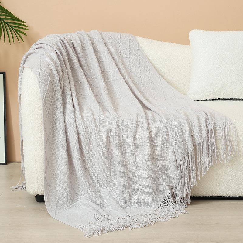 Hotel Homestay Bed-end Towel Decorative Home Living Room Carpet Knitted Blanket Nordic Minimalist Sofa Cover Soft Nap Blanket 127x180cm 1pcs
Hotel Homestay Bed-end Towel Decorative Home Living Room Carpet Knitted Blanket Nordic Minimalist Sofa Cover Soft Nap Blanket 127x180cm 1pcs