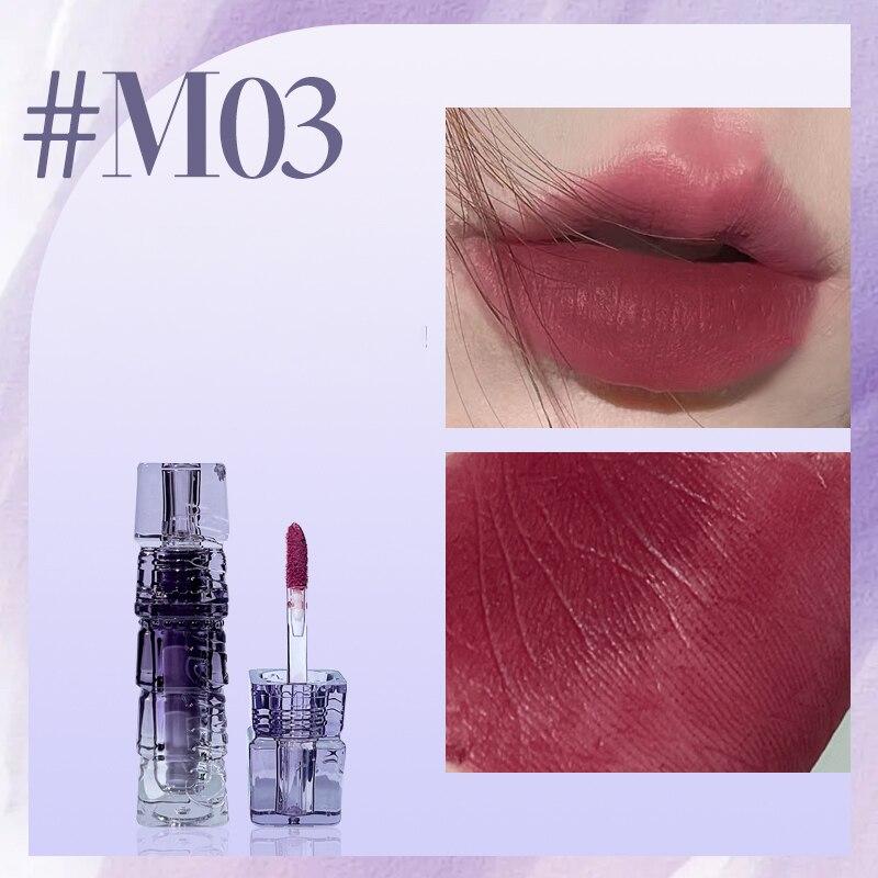 Ягодно-красный бархатный блеск для губ, долговечная матовая помада для макияжа губ, сексуальный красный грязевой оттенок для губ, водостойкая косметика XYZ
Ягодно-красный бархатный блеск для губ, долговечная матовая помада для макияжа губ, сексуальный красный грязевой оттенок для губ, водостойкая косметика XYZ