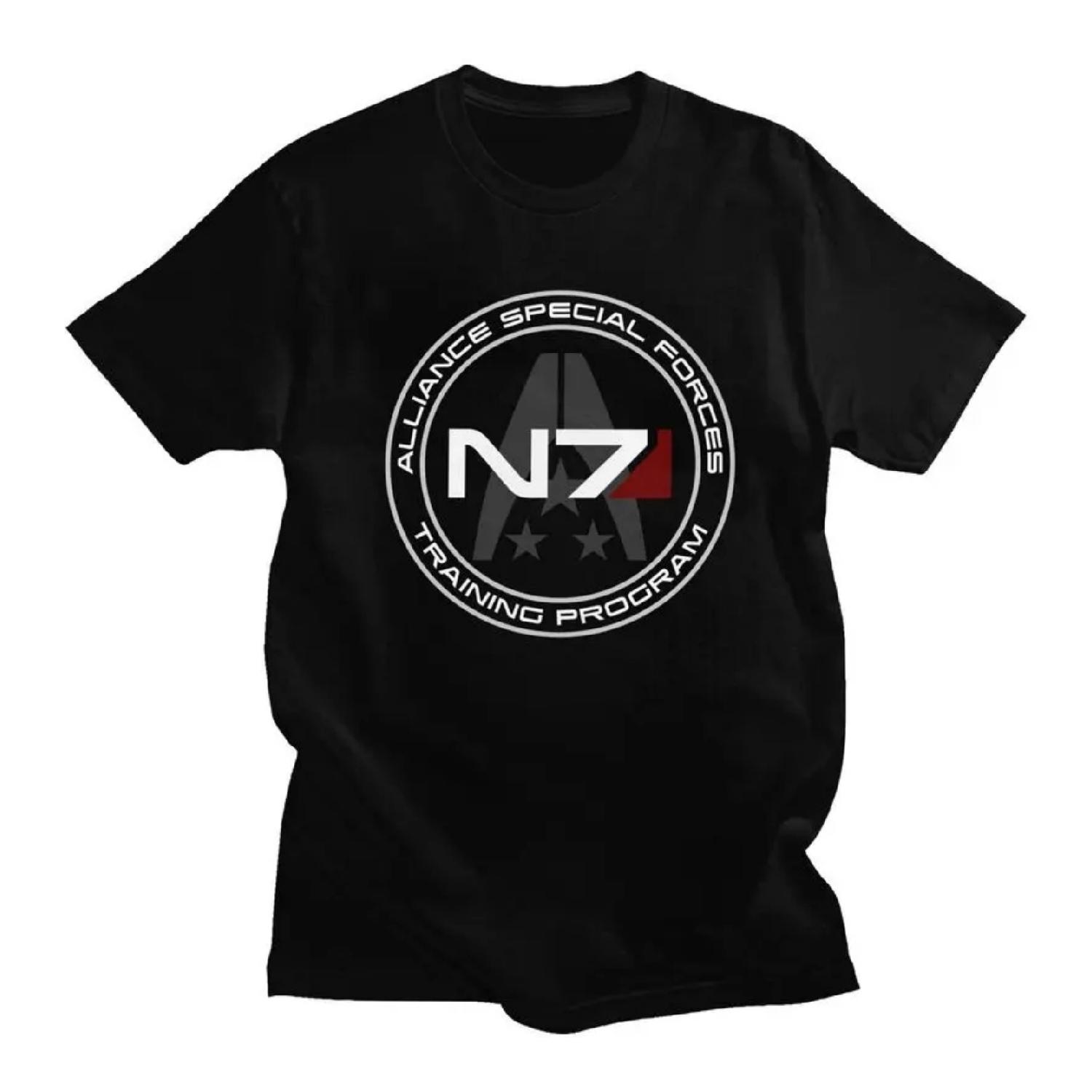 Индивидуальная Крутая Футболка Alliance Mass Effect N7 для Мужчин, с Коротким Рукавом, из Чистого Хлопка, Футболки с Изображением Видеоигр, Модные Футболки S чёрный
Индивидуальная Крутая Футболка Alliance Mass Effect N7 для Мужчин, с Коротким Рукавом, из Чистого Хлопка, Футболки с Изображением Видеоигр, Модные Футболки S чёрный