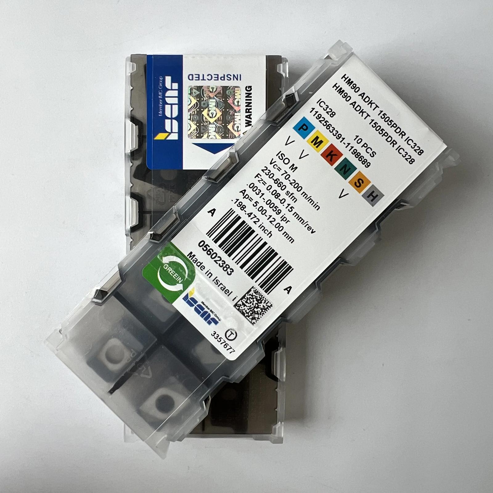 ISCAR / HM90ADKT1505PDR IC328 / Industrial indexable Carbide Inserts 10 Pcs
ISCAR / HM90ADKT1505PDR IC328 / Industrial indexable Carbide Inserts 10 Pcs