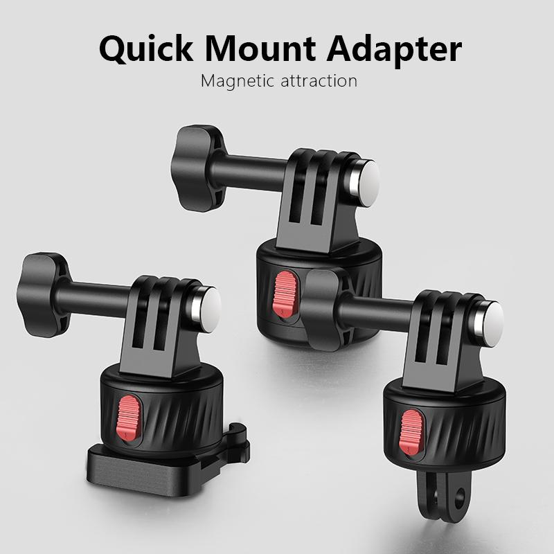 JUNNX JX-GP-09 Magnetic Tripod Mount Set Compatible with GoPro 12 11 10 9 Action Camera Quick Release Mount Adapter Type A
JUNNX JX-GP-09 Magnetic Tripod Mount Set Compatible with GoPro 12 11 10 9 Action Camera Quick Release Mount Adapter Type A