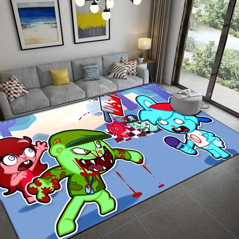 Анімація Happy Tree Friends Килим Кухонний килимок Придверний килимок Спальня Декорування підлоги Вітальня Килим Ванна кімната Протиковзкий 40cm by 60cm
Анімація Happy Tree Friends Килим Кухонний килимок Придверний килимок Спальня Декорування підлоги Вітальня Килим Ванна кімната Протиковзкий 40cm by 60cm