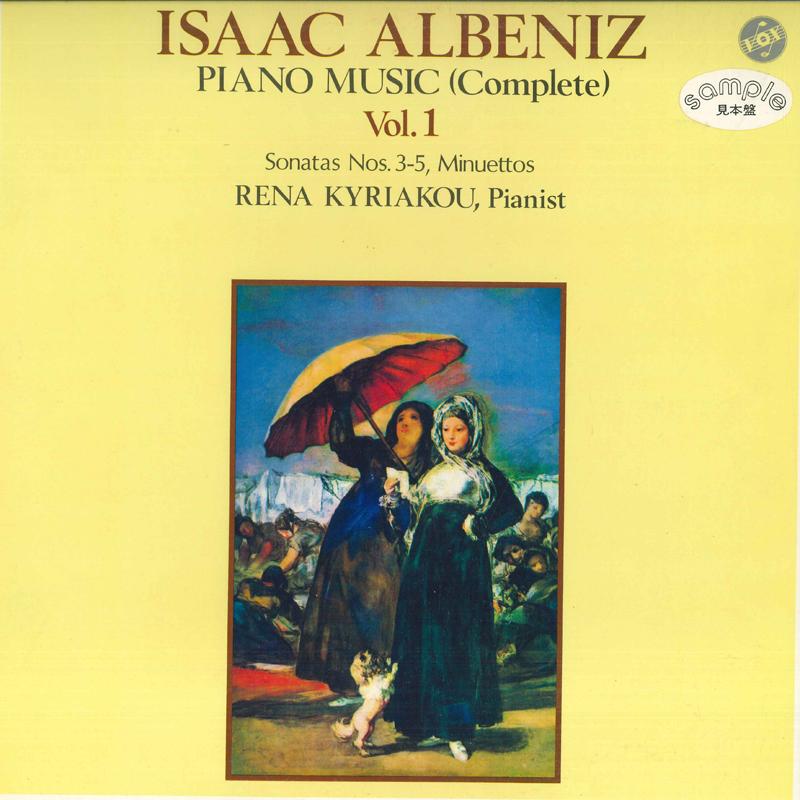 LP Record LENA KIRIAKOU - Albeniz: Complete Piano Works Volum H4535VPROMO PIONEER Japan Classical Used
LP Record LENA KIRIAKOU - Albeniz: Complete Piano Works Volum H4535VPROMO PIONEER Japan Classical Used