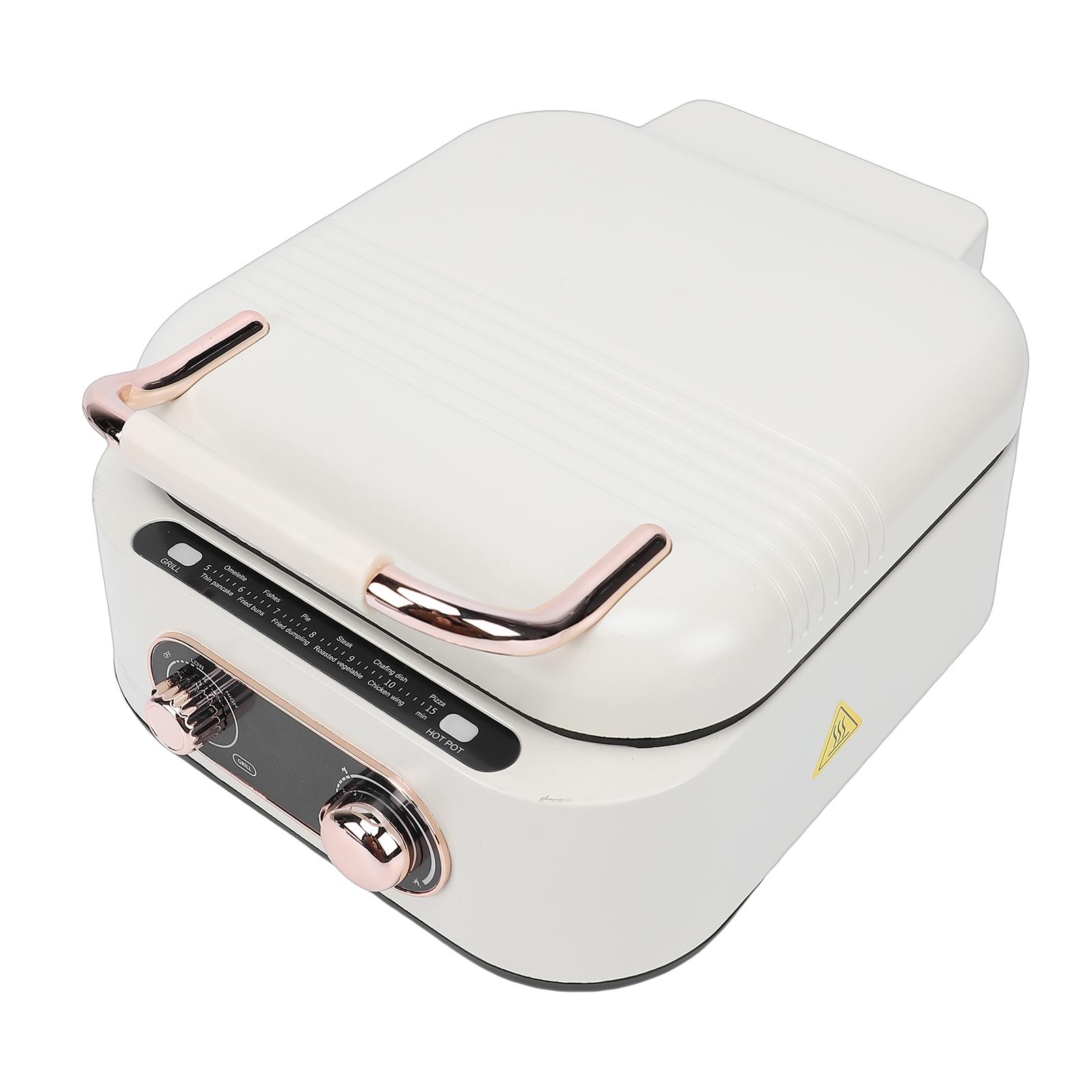 Electric Skillet Double Sided Fast Heating Multi Function Pancake Griddle Hot Pot Pizza Maker Fryer
Electric Skillet Double Sided Fast Heating Multi Function Pancake Griddle Hot Pot Pizza Maker Fryer