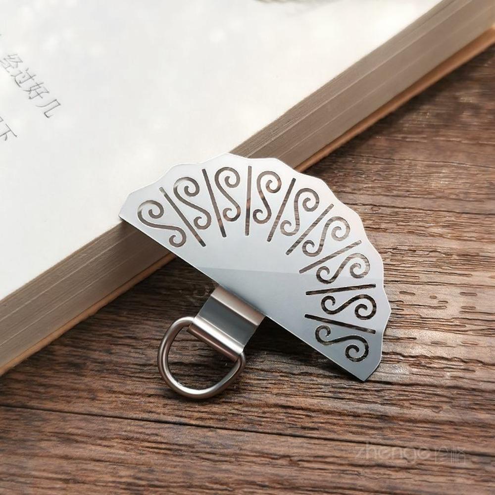 Metal Phone Tether Tab Fan Shape Universal Cellphone Lanyard Pad D
Metal Phone Tether Tab Fan Shape Universal Cellphone Lanyard Pad D
