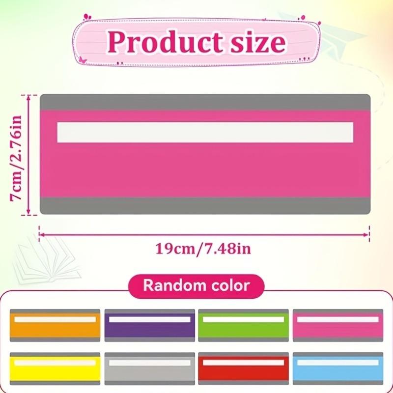 4 Colored Reading Guides 4pcs різнокольоровий
4 Colored Reading Guides 4pcs різнокольоровий