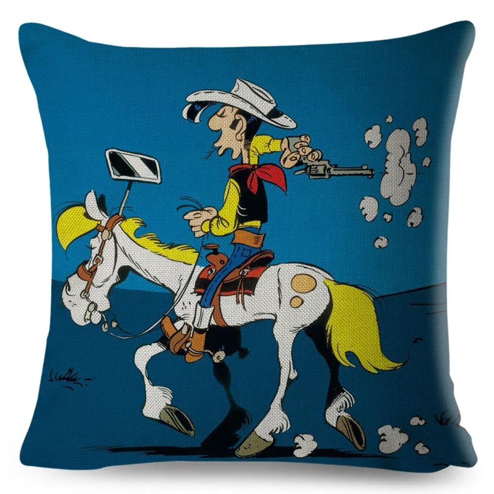 Lucky Luke Наволочка Декор Мультяшный Аниме Принт Чехол на Подушку для Дивана Дома Детской Комнаты Полиэстер Наволочка ,(6) 30x30cm
Lucky Luke Наволочка Декор Мультяшный Аниме Принт Чехол на Подушку для Дивана Дома Детской Комнаты Полиэстер Наволочка ,(6) 30x30cm