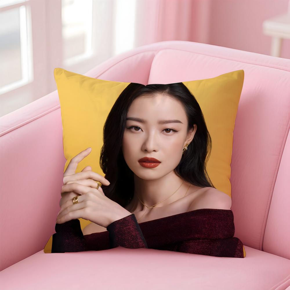 Fashion and elegant Chinese actress NNi Ni Cushion Cover Pillow Case Soft Friendly Fabric Concealed Zipper 30X30cm
Fashion and elegant Chinese actress NNi Ni Cushion Cover Pillow Case Soft Friendly Fabric Concealed Zipper 30X30cm