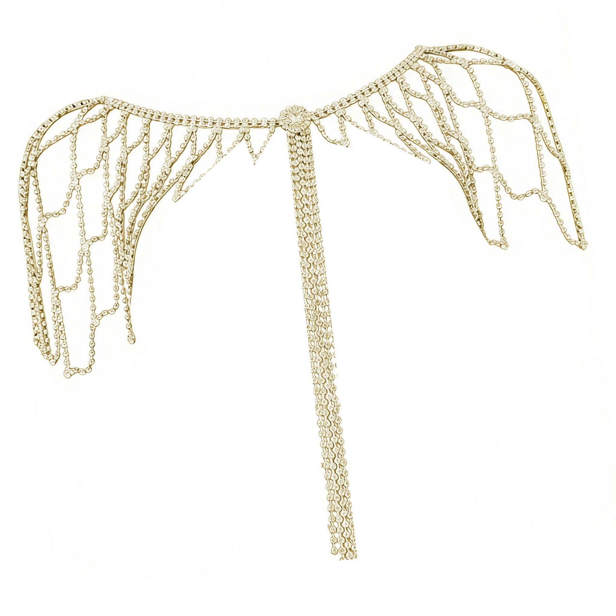 Tassels Accent Body Jewelry Chain Feature Rhinestones For Women At Weddings Evening Parties And Event золотой
Tassels Accent Body Jewelry Chain Feature Rhinestones For Women At Weddings Evening Parties And Event золотой