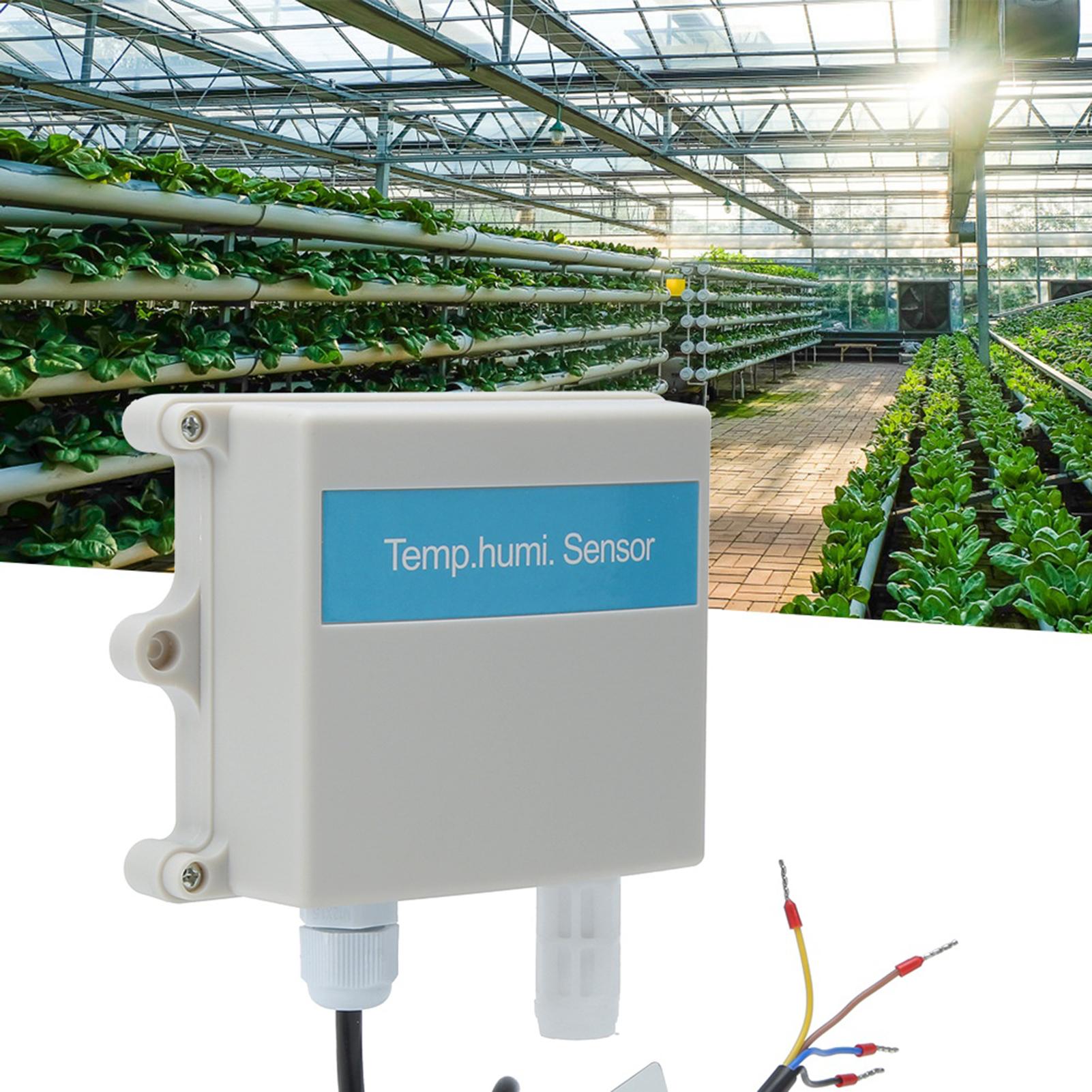 Wall Mounted Temperature and Humidity Transmitter Sensor Temperature Humidity Environment Test for Greenhouse
Wall Mounted Temperature and Humidity Transmitter Sensor Temperature Humidity Environment Test for Greenhouse