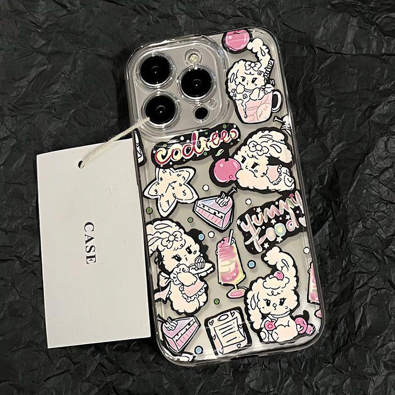 Sweetheart Rabbit Transparent Soft Case for iPhone 8 Plus, 11, 12 Pro Max, 13, and 15 Pro Max iPhone 11 Pro Max
Sweetheart Rabbit Transparent Soft Case for iPhone 8 Plus, 11, 12 Pro Max, 13, and 15 Pro Max iPhone 11 Pro Max