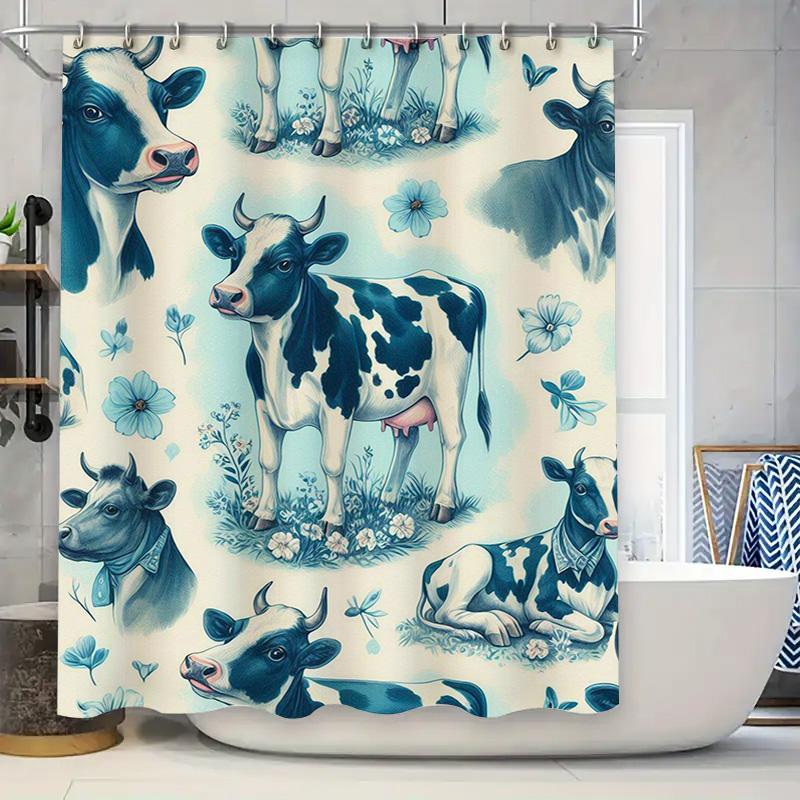 Floral Shower Curtain Pink Purple Floral Print Bath Decoration With Plastic Rings For Bathroom Decor (Size: 72X78In) W60H190(CM)-1 Pcs
Floral Shower Curtain Pink Purple Floral Print Bath Decoration With Plastic Rings For Bathroom Decor (Size: 72X78In) W60H190(CM)-1 Pcs