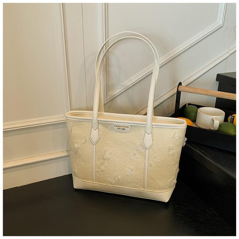 Женская сумка-тоут большой вместимости, новая летняя универсальная повседневная наплечная сумка, сумка для студенток белый
Женская сумка-тоут большой вместимости, новая летняя универсальная повседневная наплечная сумка, сумка для студенток белый