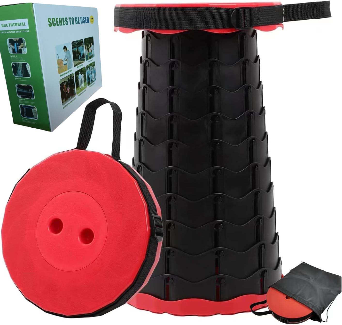 Складной Уличный Кемпинг Кемпинг Легкая Грузоподъемность Открывается и Закрывается по Высоте Уличный Для Использования Стул, Стул, Выдвижной, Стул, Складной, Табурет,