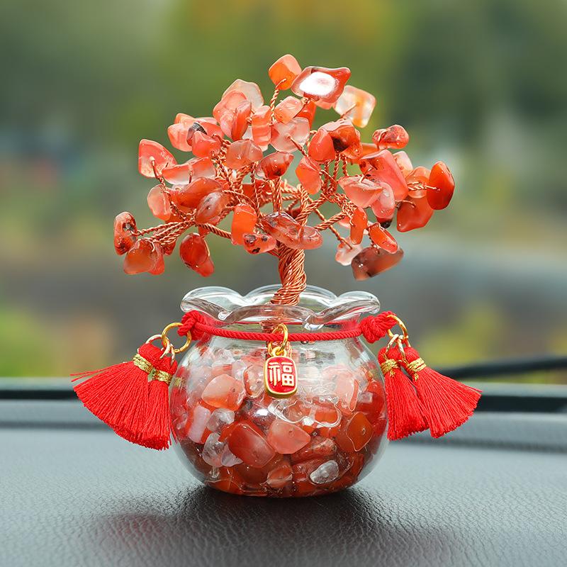 Crystal Money Tree Car Decoration Set - Creative Car Interior Decor Item - Car Decoration Matching Set Upgrade червоний
Crystal Money Tree Car Decoration Set - Creative Car Interior Decor Item - Car Decoration Matching Set Upgrade червоний