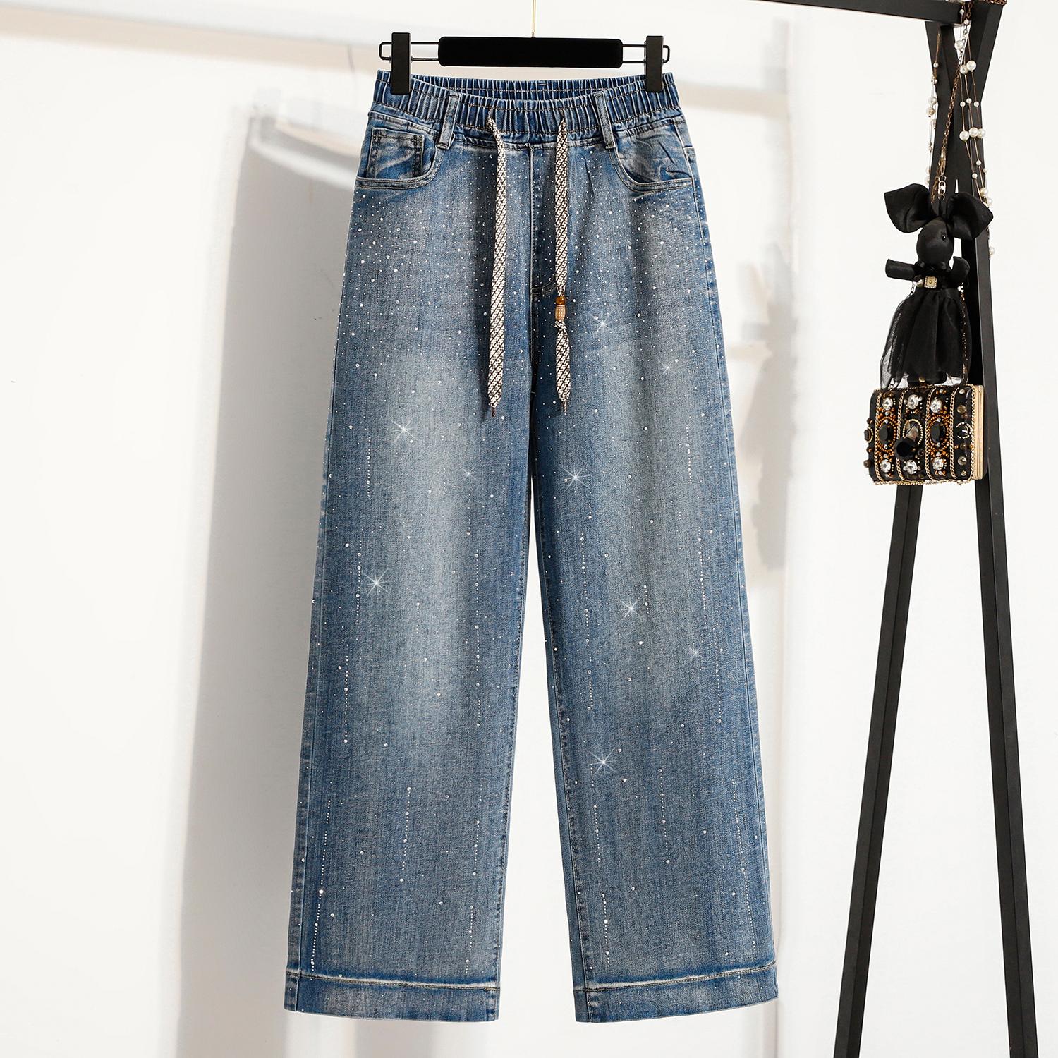 DIMANAF 2026 Spring Summer Plus Size Women Jeans New Fashion Lady Denim Long Pants Oversized Loose Bottoms 5XL світло-синій колір
DIMANAF 2026 Spring Summer Plus Size Women Jeans New Fashion Lady Denim Long Pants Oversized Loose Bottoms 5XL світло-синій колір