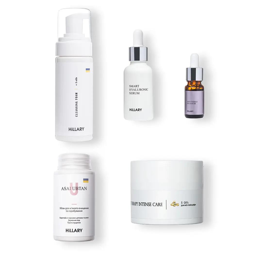 Базовий набір для догляду нормальної шкіри Осінній догляд Autumn care for normal skin Hillary
Базовий набір для догляду нормальної шкіри Осінній догляд Autumn care for normal skin Hillary