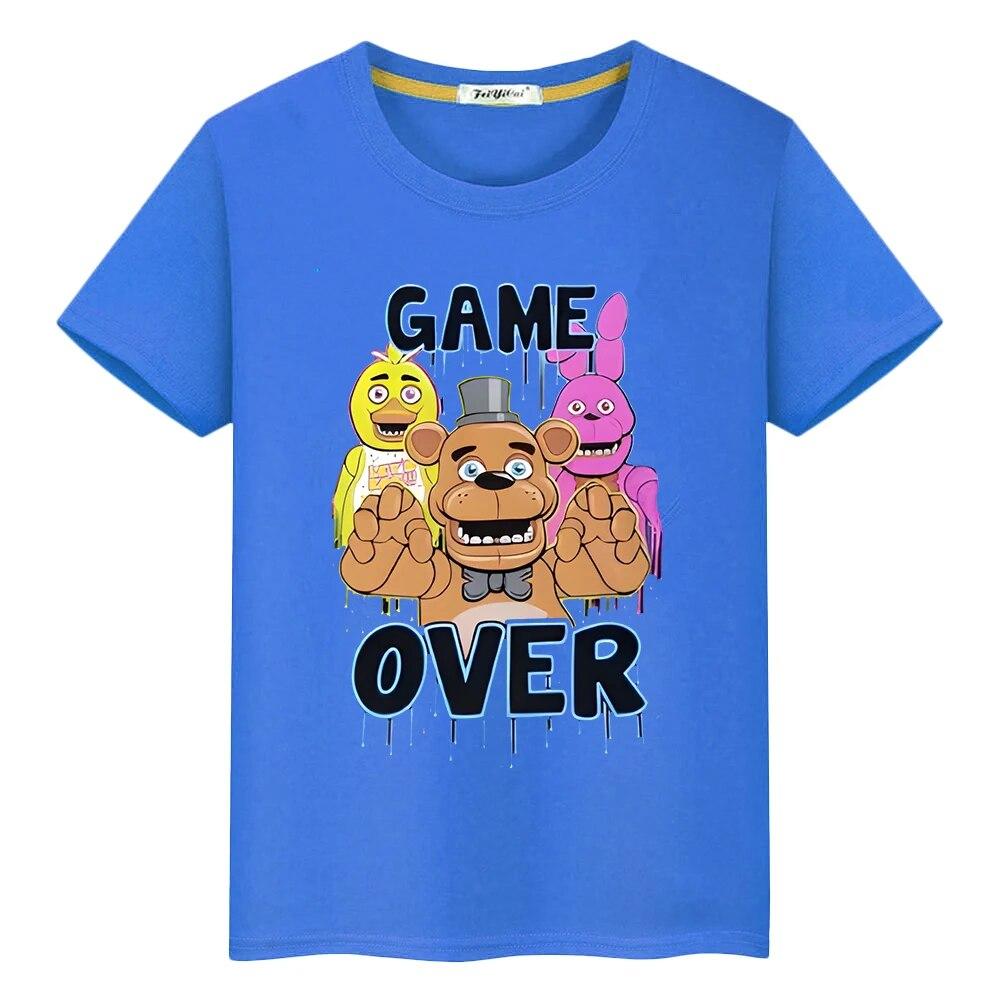 Футболка FNAF Pride, 100% хлопок, футболка с героями мультфильмов y2k, цельный медведь, кролик, летние футболки для мальчиков с аниме, короткие топы с принтом, детская одежда для девочек
Футболка FNAF Pride, 100% хлопок, футболка с героями мультфильмов y2k, цельный медведь, кролик, летние футболки для мальчиков с аниме, короткие топы с принтом, детская одежда для девочек