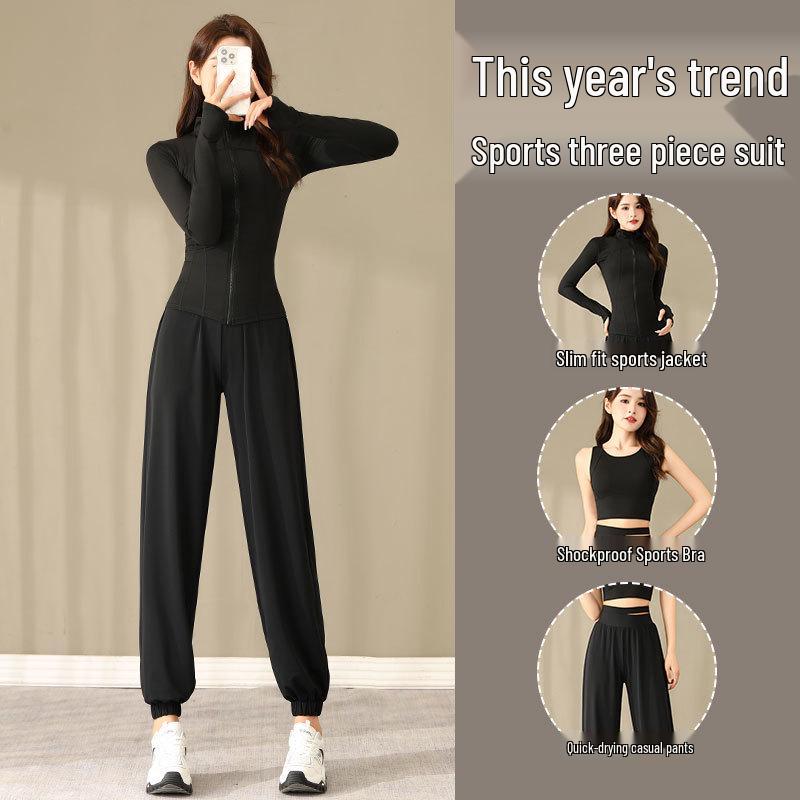 Lulu-Inspired Women s 2024 High-End Yoga Suit: Quick-Dry Three-Piece Set for Morning Runs & Fitness Extra Large
Lulu-Inspired Women s 2024 High-End Yoga Suit: Quick-Dry Three-Piece Set for Morning Runs & Fitness Extra Large
