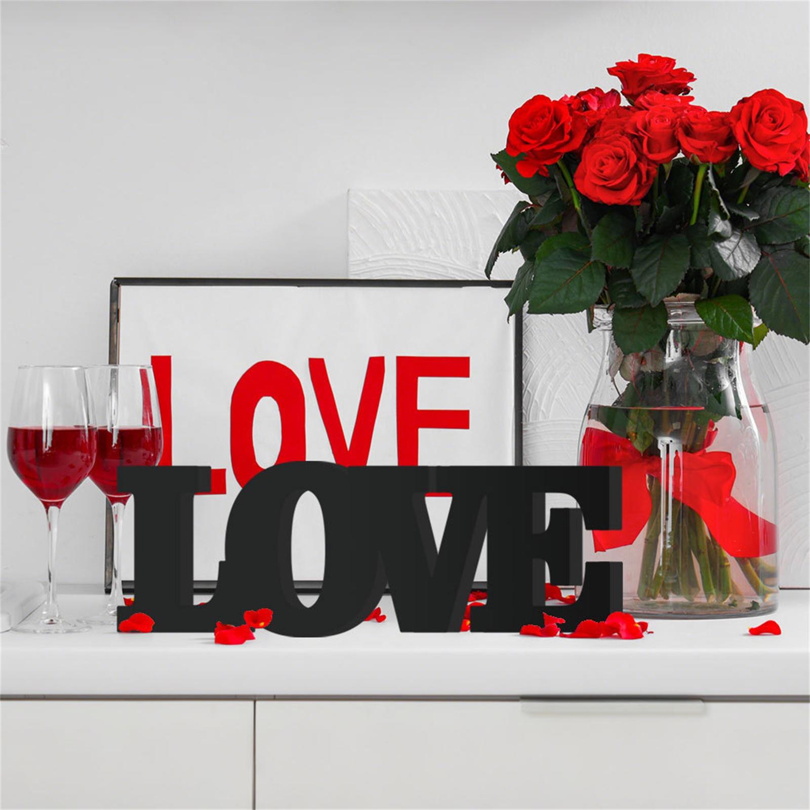 Valentine 3D Heart Shaped Figurine Romantic XOXO LOVE Tabletop Decor Festive Party Accent Elegant Wedding Ornament One Size
Valentine 3D Heart Shaped Figurine Romantic XOXO LOVE Tabletop Decor Festive Party Accent Elegant Wedding Ornament One Size