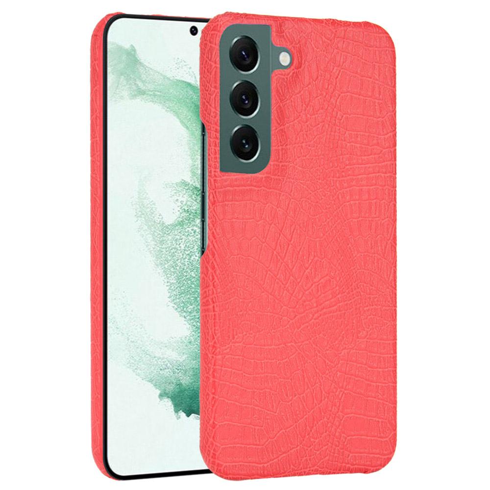 For Samsung Galaxy S22 5G Crocodile Texture PU Leather Coated PC Case Anti-scratch Protective Cover Red
For Samsung Galaxy S22 5G Crocodile Texture PU Leather Coated PC Case Anti-scratch Protective Cover Red