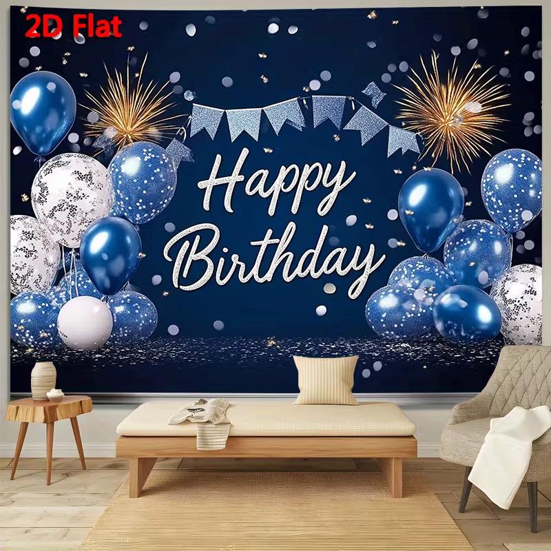 2D Navy Blue Silver Happy Birthday Backdrop for Masculine/Evening Themed Party 47.2x31.5inch/120*80cm
2D Navy Blue Silver Happy Birthday Backdrop for Masculine/Evening Themed Party 47.2x31.5inch/120*80cm