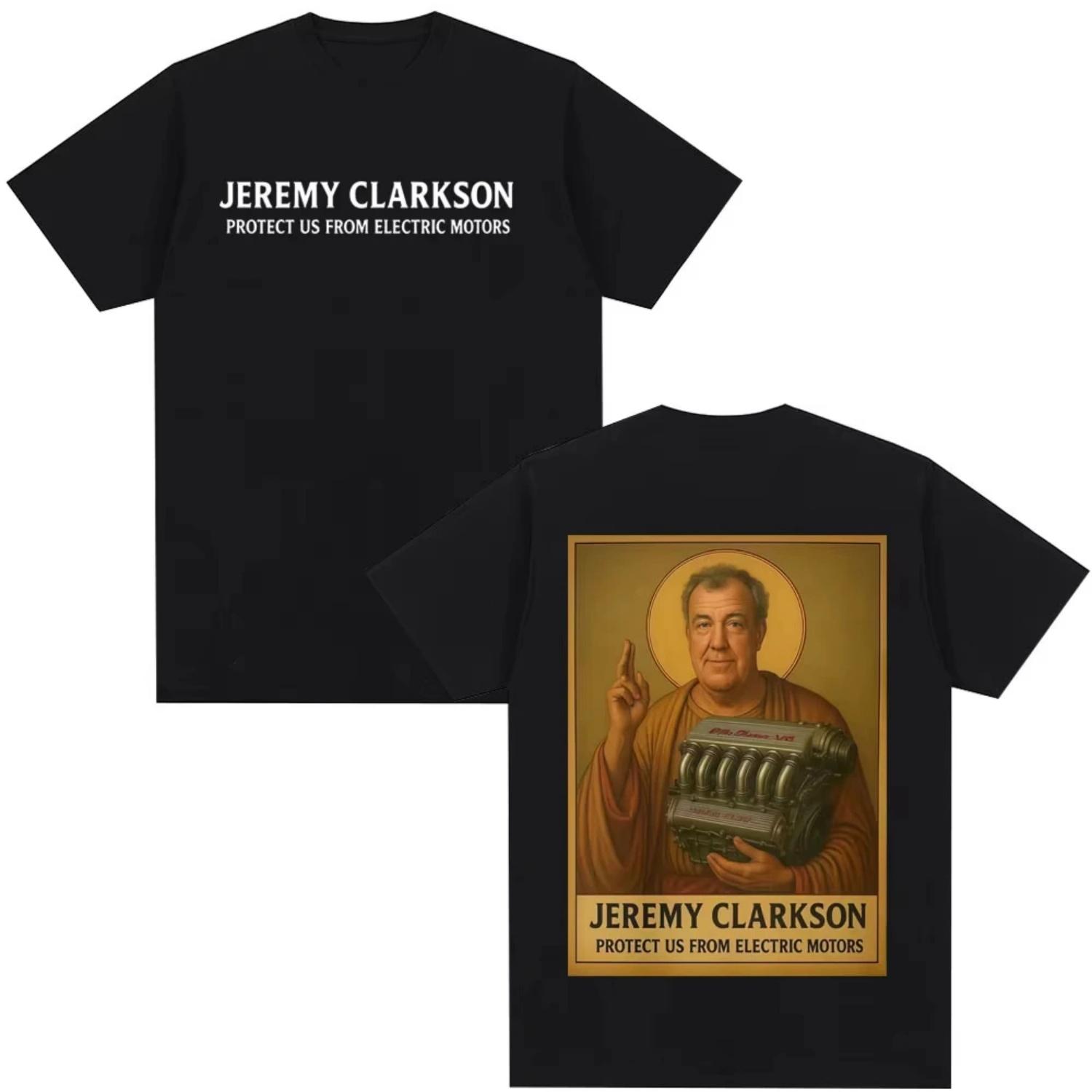 Jeremy Clarkson Protect Us From Electric Motors T-shirt Top Gear Funny Meme Graphic T Shirt Men Casual Cotton Oversized T-shirts S чёрный
Jeremy Clarkson Protect Us From Electric Motors T-shirt Top Gear Funny Meme Graphic T Shirt Men Casual Cotton Oversized T-shirts S чёрный