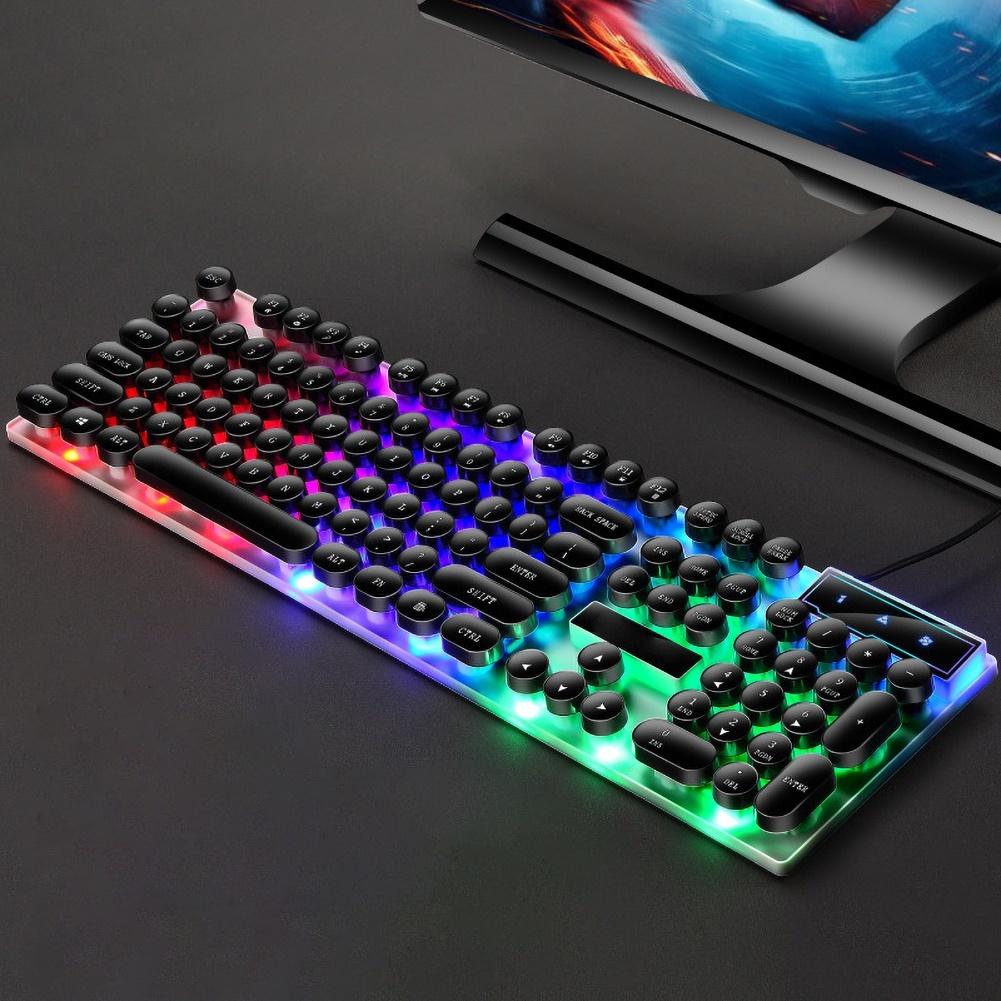 GTX30/K820 Проводная игровая клавиатура USB со 104 кнопками и светодиодной подсветкой для ПК и компьютера GTX30 чёрный
GTX30/K820 Проводная игровая клавиатура USB со 104 кнопками и светодиодной подсветкой для ПК и компьютера GTX30 чёрный