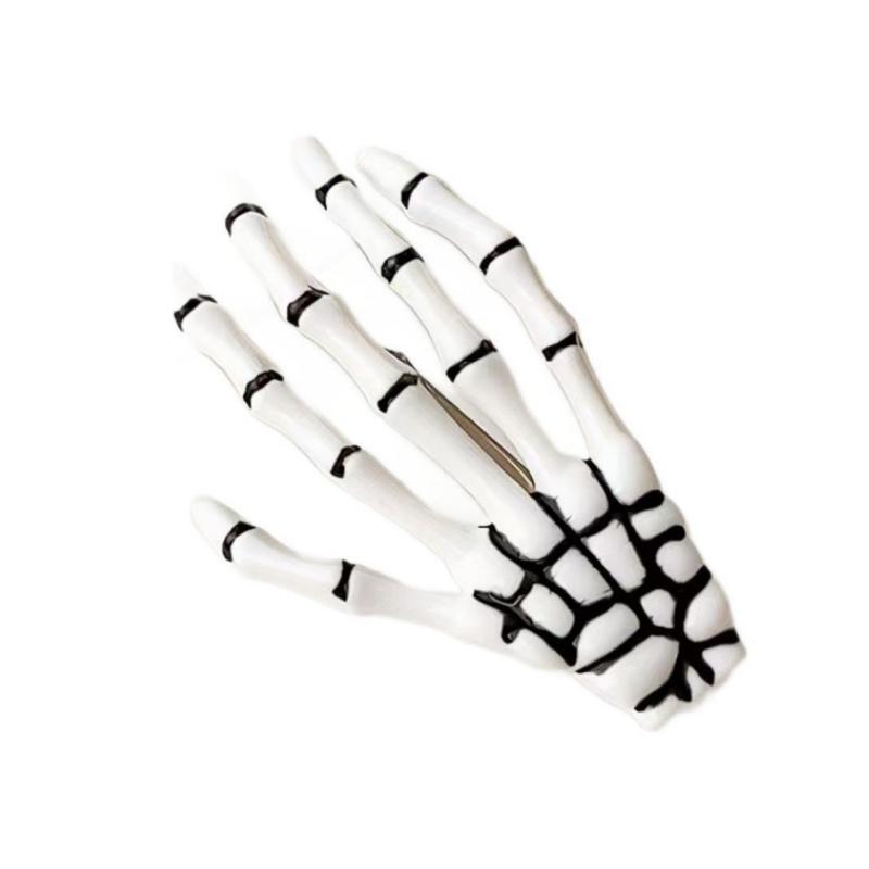 1-5pcs Skeleton Hand Hair Clip Punk Scary Ghost Hand Hairpin Halloween Horror Party Hairstyling Costume Decoration Accessories
1-5pcs Skeleton Hand Hair Clip Punk Scary Ghost Hand Hairpin Halloween Horror Party Hairstyling Costume Decoration Accessories