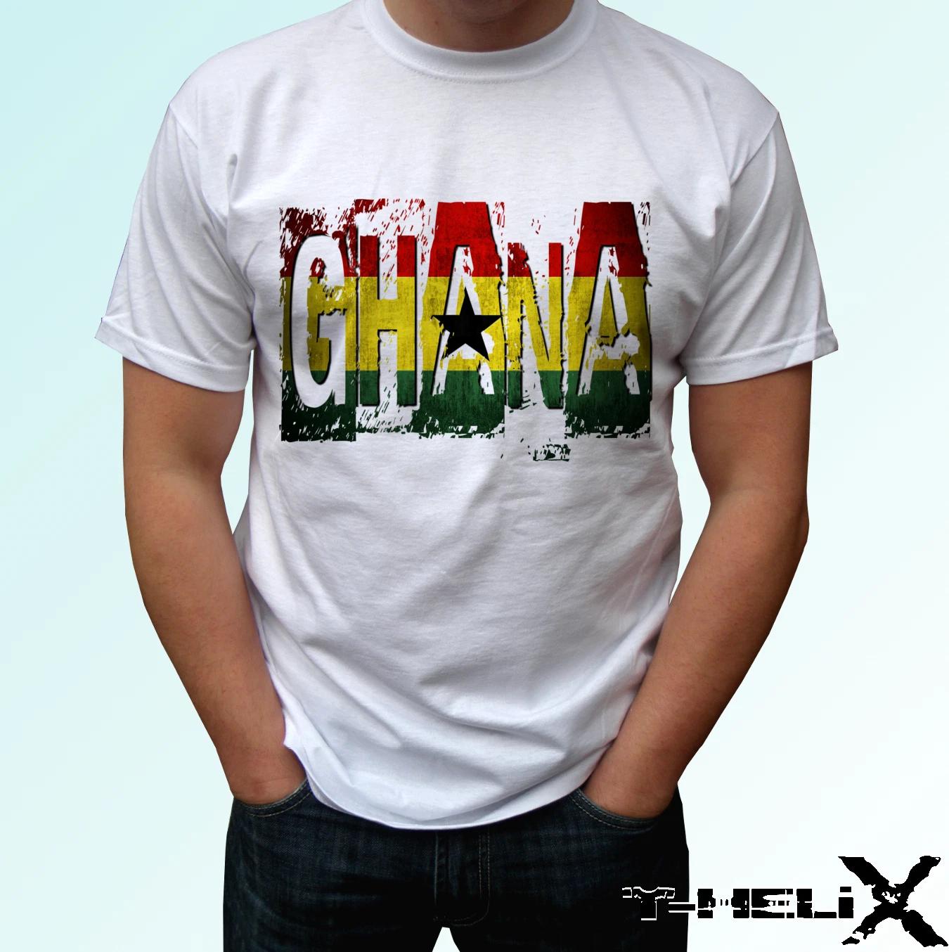 Ghana Flag - white kids boys T-Shirt top country design - s s kids & baby sizes 120
Ghana Flag - white kids boys T-Shirt top country design - s s kids & baby sizes 120