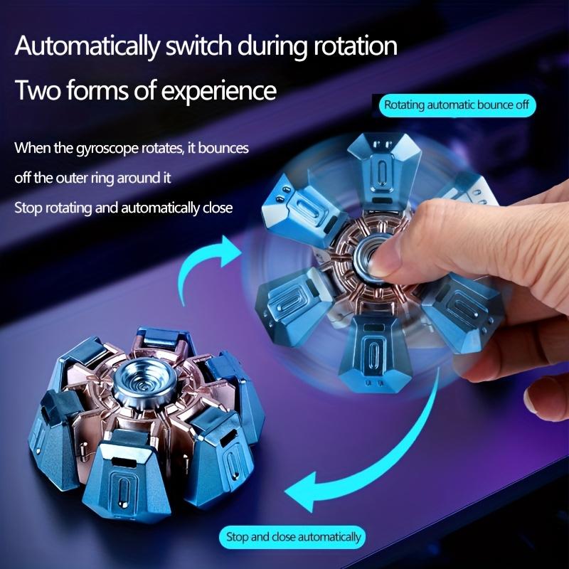 Deformable Mechanical Gyro Spinning Top, Smooth Rotation Fidget Toy, Perfect for Party Favors & Holiday Gifts белый
Deformable Mechanical Gyro Spinning Top, Smooth Rotation Fidget Toy, Perfect for Party Favors & Holiday Gifts белый