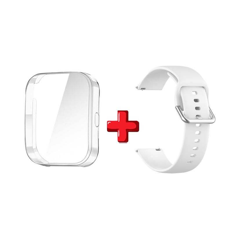 Чехол-защитная пленка для экрана для Amazfit Bip 5 Мягкий силиконовый ремешок Смарт-браслет Фитнес-браслет Сменные аксессуары белый
Чехол-защитная пленка для экрана для Amazfit Bip 5 Мягкий силиконовый ремешок Смарт-браслет Фитнес-браслет Сменные аксессуары белый