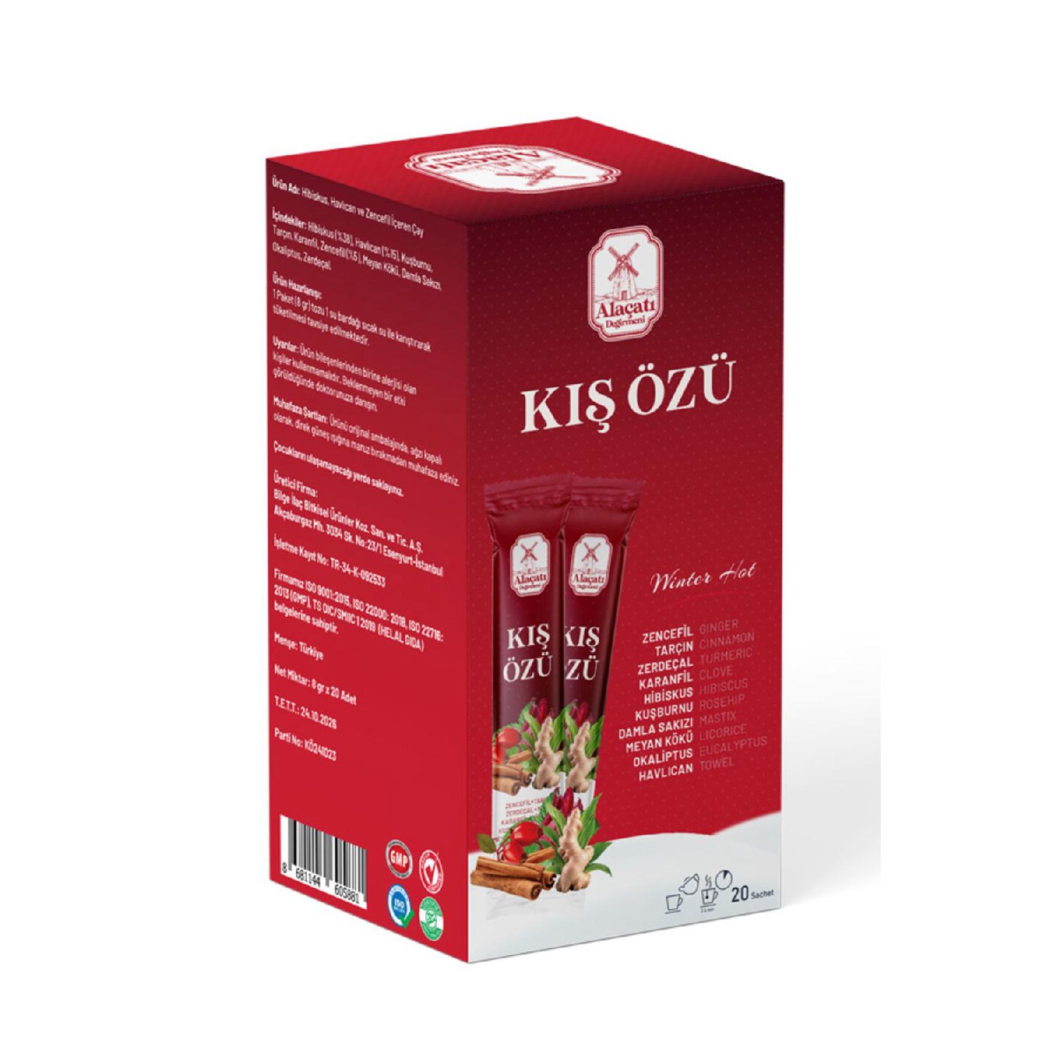 Winter Hot Winter Essence 20 пакетиков чая, содержащих гибискус, галангал, корицу, мастику и имбирь
Winter Hot Winter Essence 20 пакетиков чая, содержащих гибискус, галангал, корицу, мастику и имбирь