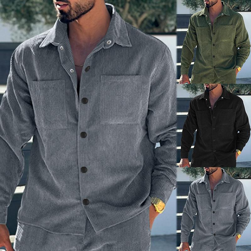 Men s Large Size Casual Multi-Pocket Solid Color Corduroy Button Shirt Slim Fit Men s Cardigan Jacket XXXL
Men s Large Size Casual Multi-Pocket Solid Color Corduroy Button Shirt Slim Fit Men s Cardigan Jacket XXXL