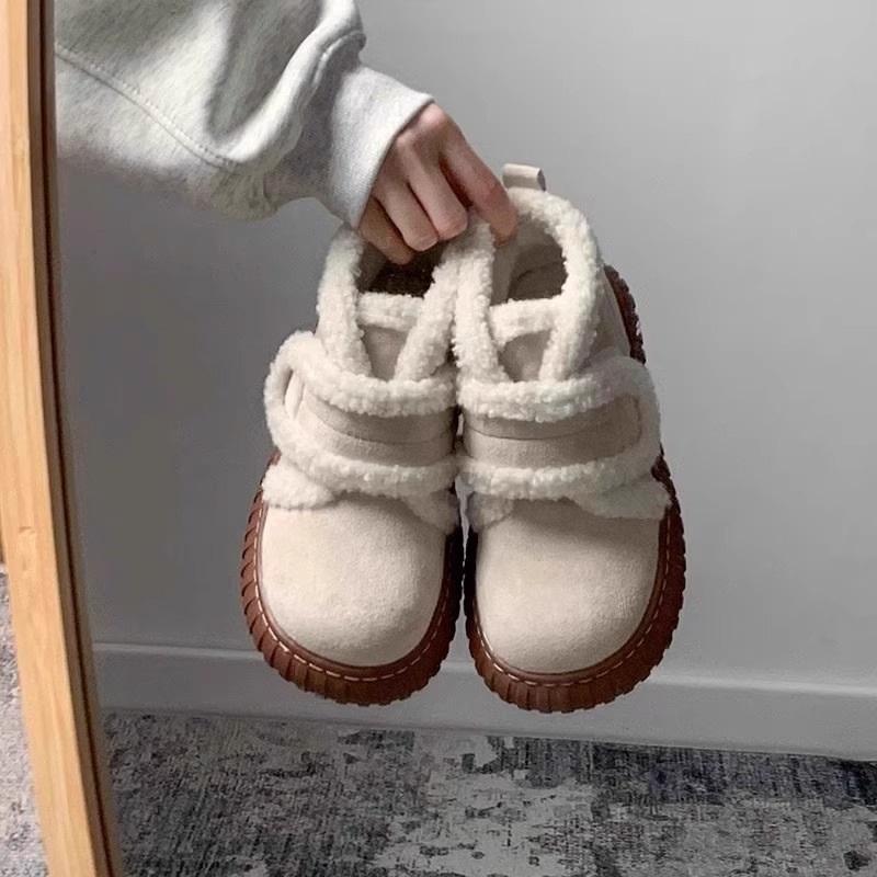 Winter And Autumn Fleece Lined Thickened Anti Slip Warm Thick Soled Snow Boots 40 off білий колір
Winter And Autumn Fleece Lined Thickened Anti Slip Warm Thick Soled Snow Boots 40 off білий колір