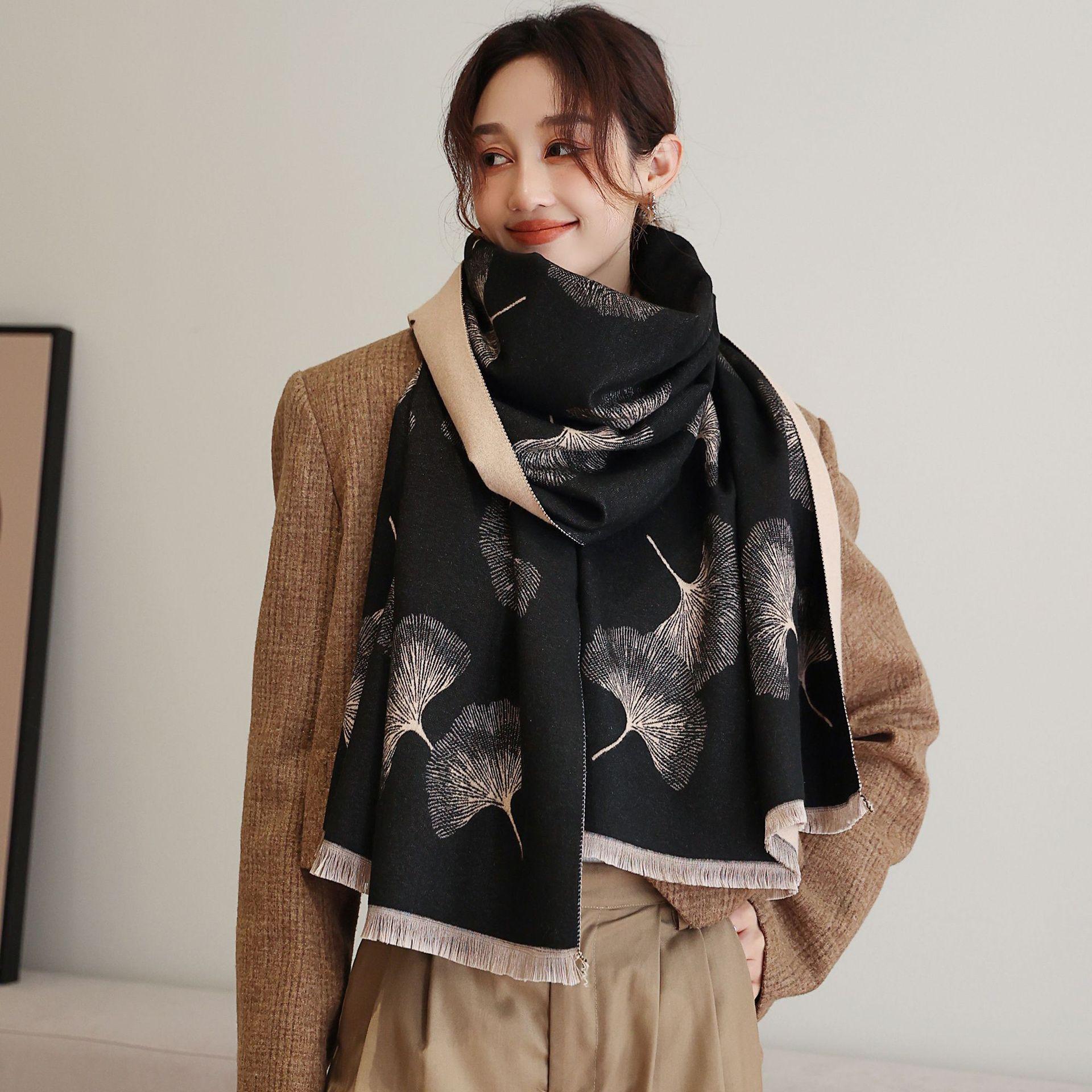 Autumn And Winter Warm Scarf Women S Double-Sided Imitation Cashmere Thickened Air-Conditioned Room Shawl
Autumn And Winter Warm Scarf Women S Double-Sided Imitation Cashmere Thickened Air-Conditioned Room Shawl