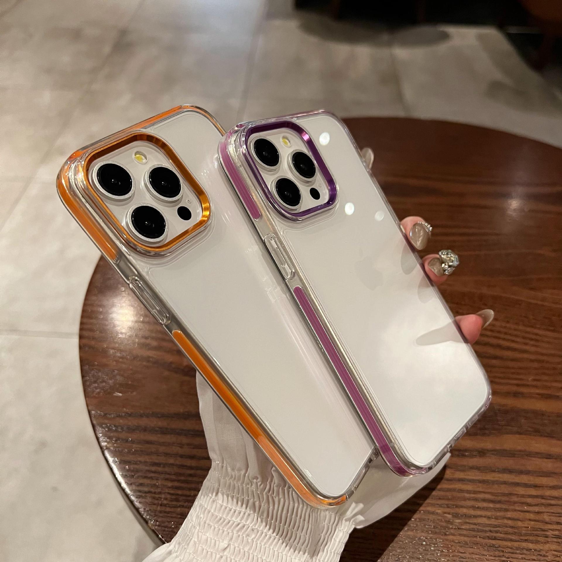 Suitable for IPhone15, High-transparency, Non-yellowing Phone Case, 14 Airbags, Anti-drop Edge Wrapping, 13Promax Metal Lens Ring Apple 15
Suitable for IPhone15, High-transparency, Non-yellowing Phone Case, 14 Airbags, Anti-drop Edge Wrapping, 13Promax Metal Lens Ring Apple 15