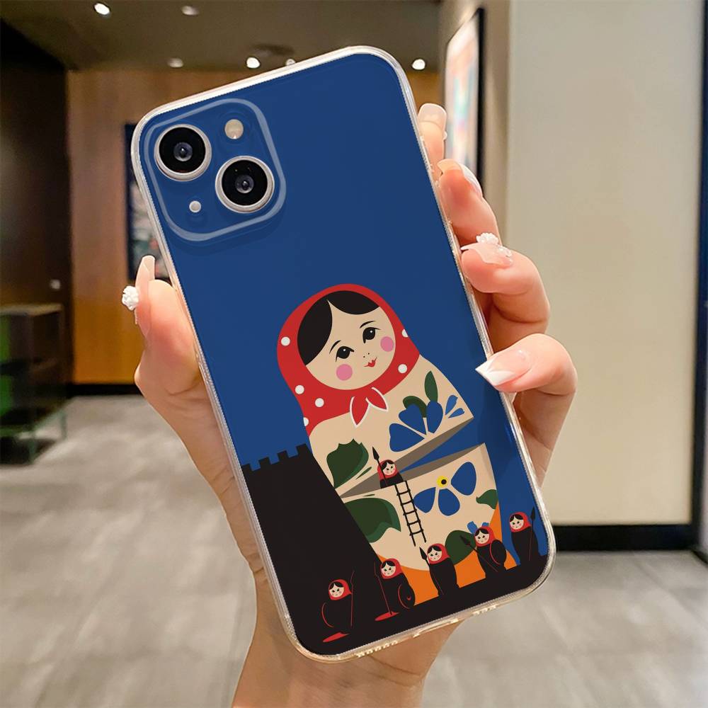 Matryoshka Art Russian Phone Case For iPhone 17 16e 16 15 14 13 12 11mini Pro Max X XR XSMAX 8 7 Air Plus Soft Cover iPhone14Plus
Matryoshka Art Russian Phone Case For iPhone 17 16e 16 15 14 13 12 11mini Pro Max X XR XSMAX 8 7 Air Plus Soft Cover iPhone14Plus