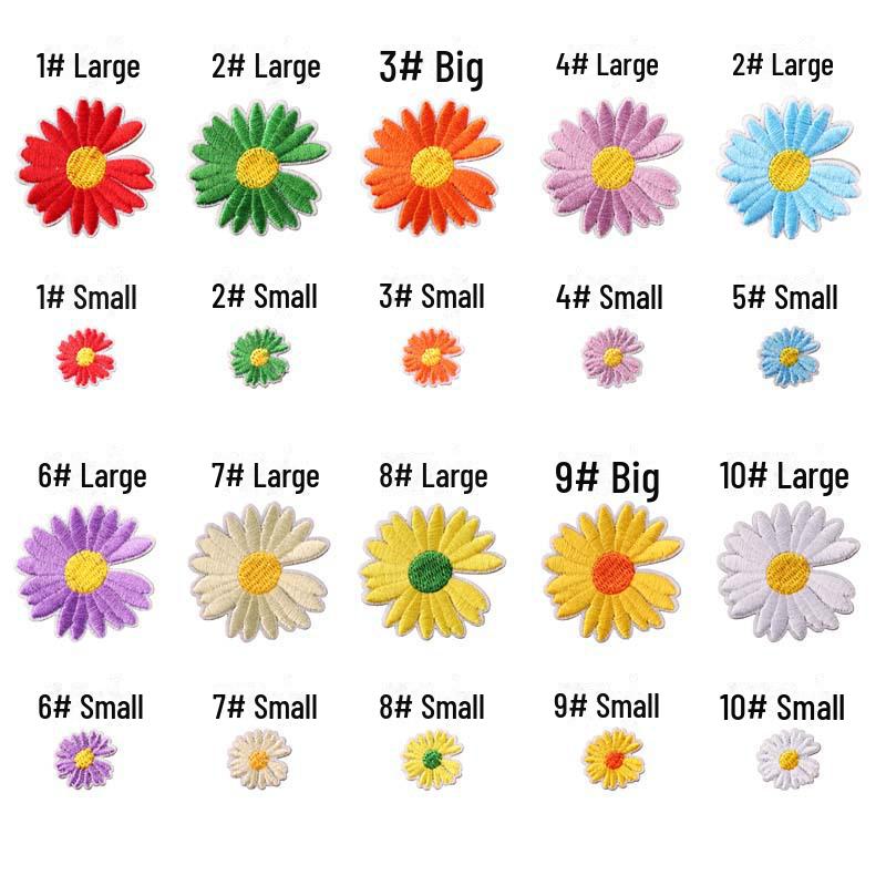 Самоклеящаяся нашивка с вышивкой Yixiu Small Daisy для украшения одежды
Самоклеящаяся нашивка с вышивкой Yixiu Small Daisy для украшения одежды