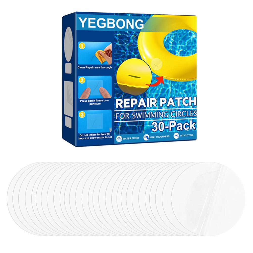 30pcs Repair Patch Self-Adhesive Sealing Tape Transparent Adhesive Patches Swimming Ring Outdoor Tent Inflatable Pool Toy Beds
30pcs Repair Patch Self-Adhesive Sealing Tape Transparent Adhesive Patches Swimming Ring Outdoor Tent Inflatable Pool Toy Beds