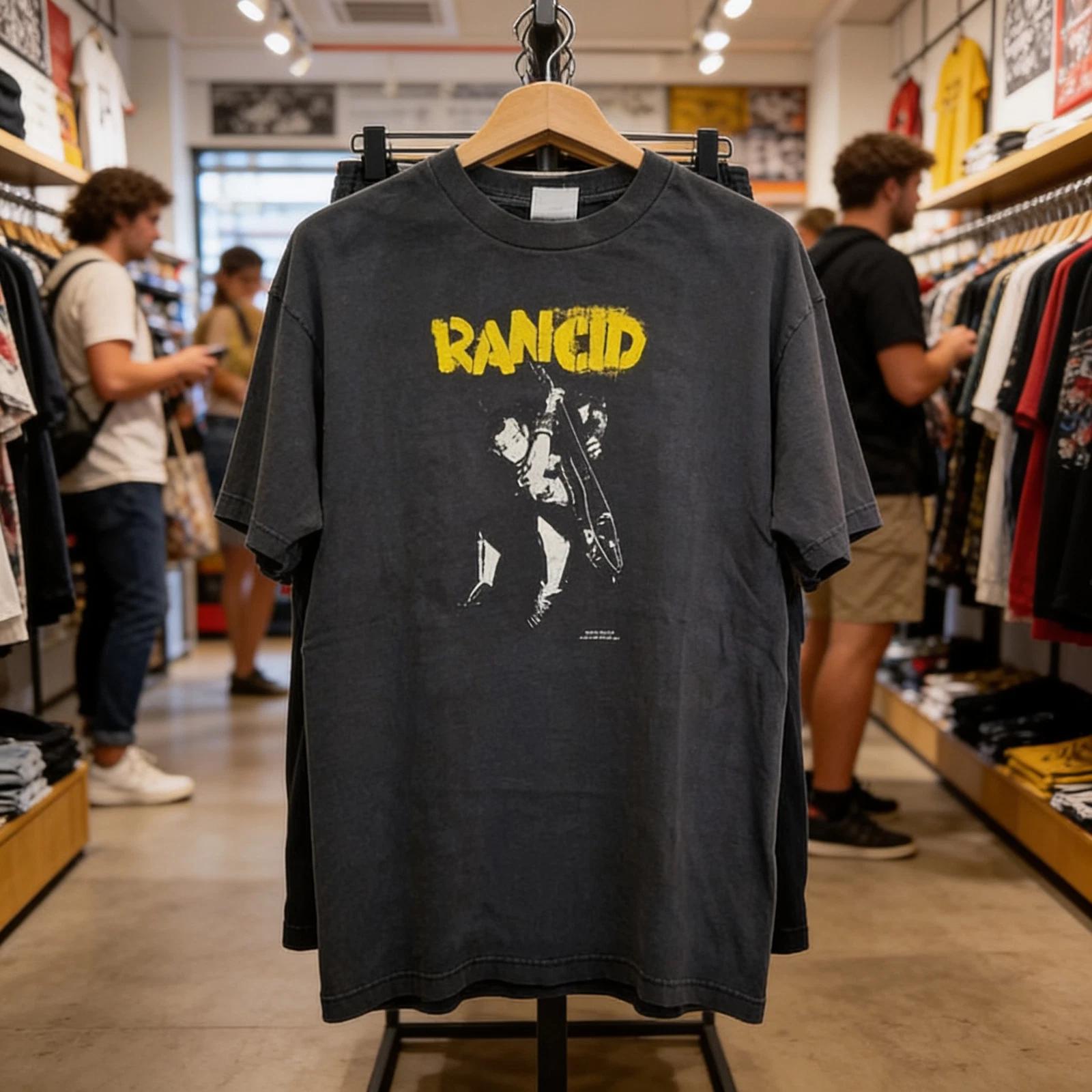 Rancid Shirt retro black short sleeve tee all sizes S-5XL XL
Rancid Shirt retro black short sleeve tee all sizes S-5XL XL