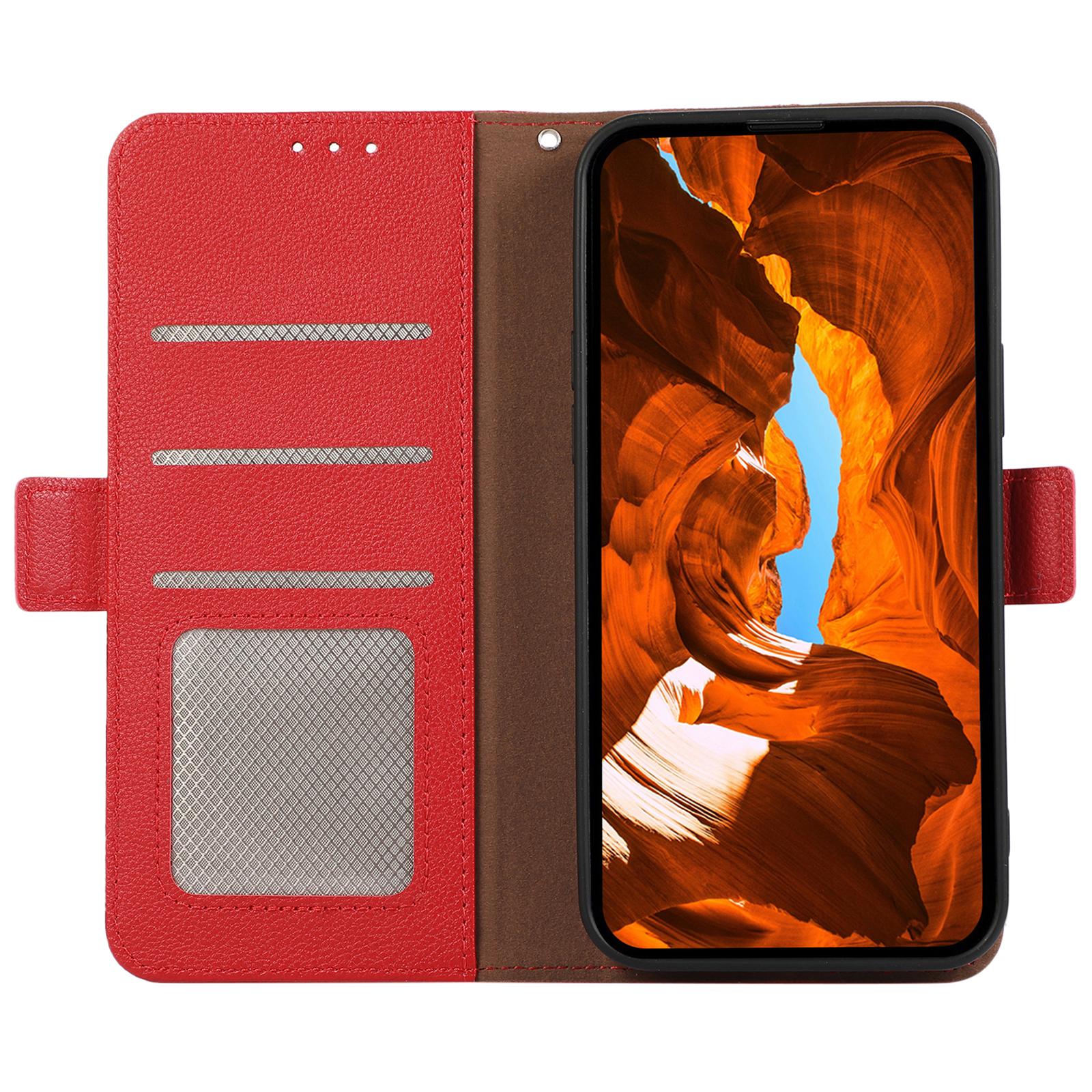 ABEEL For iPhone 12 6.1 inch/12 Pro 6.1 inch Phone Protective Shell RFID Blocking Leather Stand Litchi Texture Red
ABEEL For iPhone 12 6.1 inch/12 Pro 6.1 inch Phone Protective Shell RFID Blocking Leather Stand Litchi Texture Red