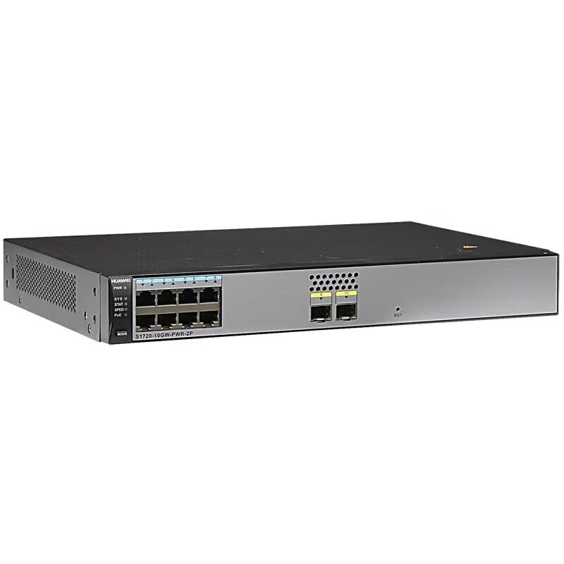 Huawei S1720-10GW-PWR-2P 8-Port Gigabit PoE Managed Switch
Huawei S1720-10GW-PWR-2P 8-Port Gigabit PoE Managed Switch