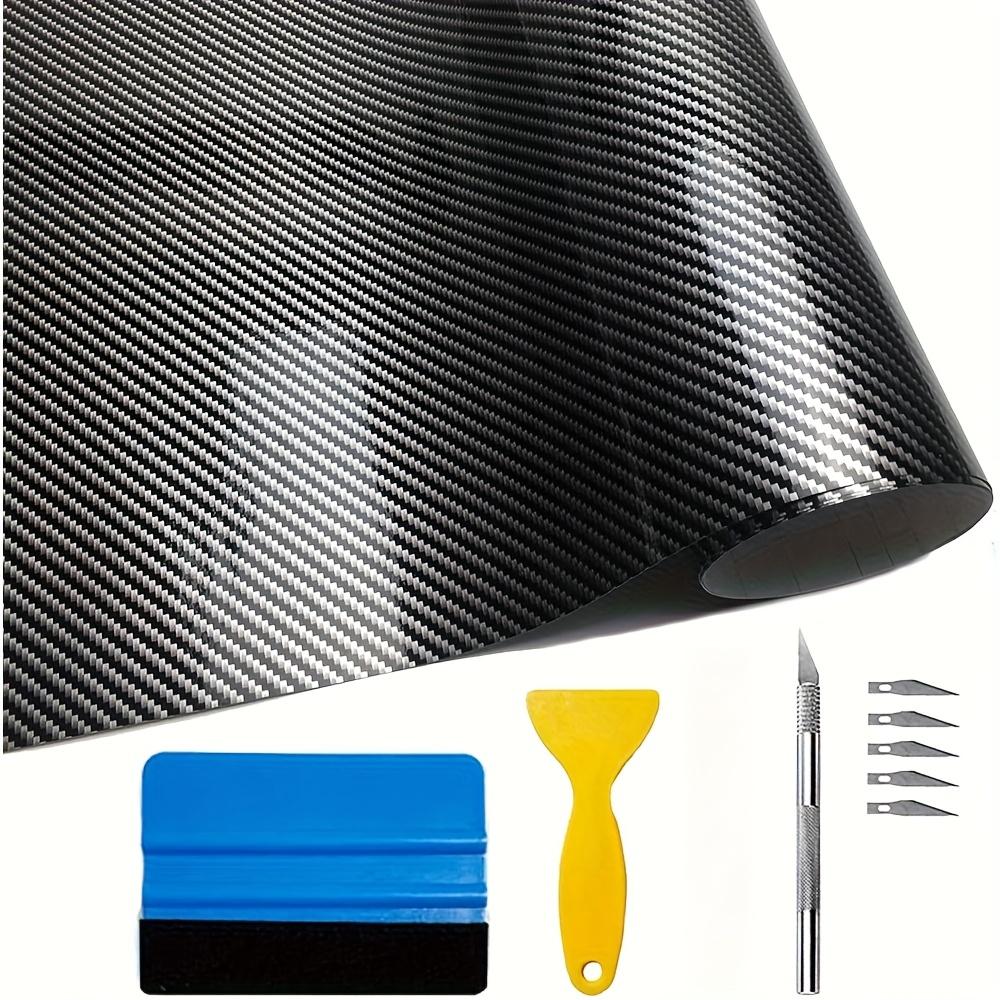 6D Carbon Fiber Vinyl Wrap 20x152cm Self Adhesive Roll With Tools For Car Motorbike Laptop Interior Exterior Decor чёрный
6D Carbon Fiber Vinyl Wrap 20x152cm Self Adhesive Roll With Tools For Car Motorbike Laptop Interior Exterior Decor чёрный